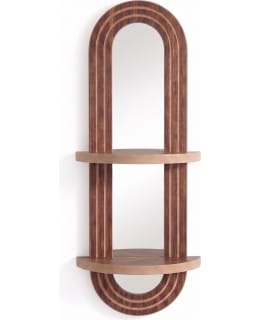 HANAH HOME ARTMTKWLL6 WENGE SEINÄHYLLY Main Image