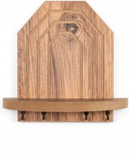 HANAH HOME ARTMTKWLL10 OAK WALL SHELF Main Image
