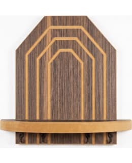 HANAH HOME ARTMTKWLL10 WENGE SEINÄHYLLY Main Image