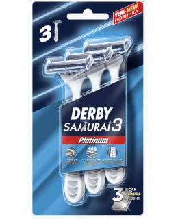 DERBY SAMURAI 3 PLATINUM 3PCS RAZOR Main Image