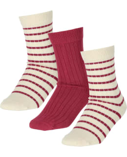 KIDER BK842-O/R-35/38 L.SOCKS 3P Main Image