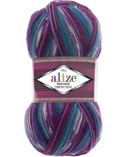ALIZE SUPERWASH MIX 100G 4412 VI/T LANKA Main Image