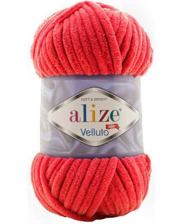 ALIZE VELLUTO 100 G 056 PUNAINEN LANKA Main Image