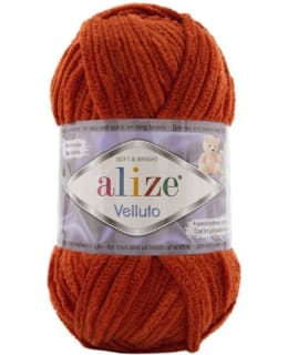 ALIZE VELLUTO 100G 036 TERRAKOTTA LANKA Main Image