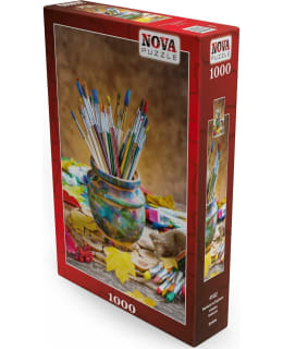 NOVA PUZZLE MY PAINTS AND BRUSHES 1000P Main Image