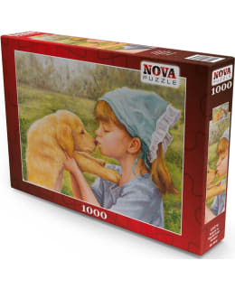 NOVA PUZZLE DOG AND LITTLE GIRL 1000P Main Image
