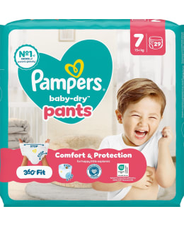 PAMPERS BABY DRY S7 15+ KG 29PCS PANTS Main Image
