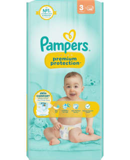 PAMPERS PP NEWBABY S2 4-8KG 56KPL T.VAIP Main Image