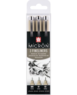 SAKURA PIGMA DESIGN 3KPL KUITUKYNÄ Main Image