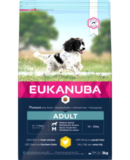 EUKANUBA DOG ADULT MEDIUM 3 KG Main Image