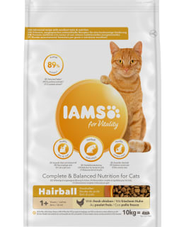 IAMS CAT ADULT HAIRBALL 10KG KISSAN TÄYS Main Image