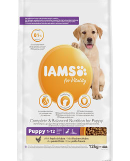 IAMS DOG PUPPY LARGE 12KG KOIRAN TÄYSRAV Main Image