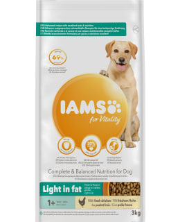 IAMS DOG ADULT LIGHT IN FAT 3 KG Main Image