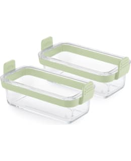LÉKUÉ AIR FRYER DUAL GLASS DISHES 2 PCS Main Image