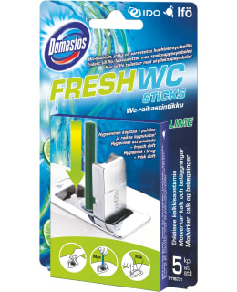 DOMESTOS 5 X 9,5G LIME WC-TIKUT Main Image