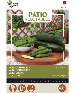 BUZZY PATIO VEGGIES MINI-KESÄKURPITSA Main Image