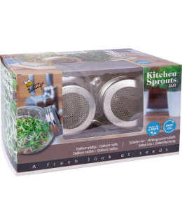 BUZZY ORG. SPROUTING DUO JAR WITH DISH Main Image