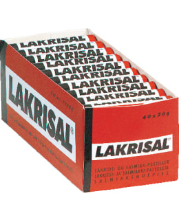 LAKRISAL 25G LAKRITSI-SALMIAKKI PASTILLI Main Image