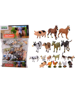 ANIMAL WORLD MAATILAN ELÄIMET 20KPL Main Image