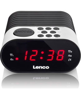 LENCO CR-07 WHITE KELLORADIO VALKOINEN Main Image