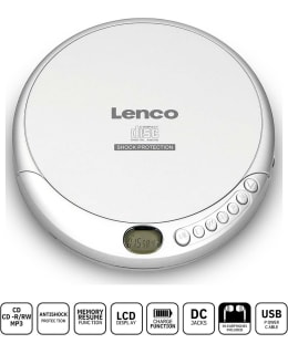 LENCO CD-201SI KANNETTAVA CD MP3-SOITIN Main Image