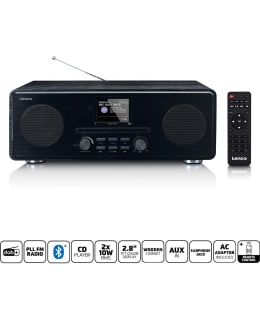 LENCO DAR-061BK STEREOJÄRJESTELMÄ Main Image