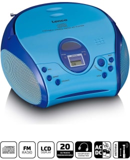 LENCO SCD-24BU KIDS BOOMBOX JOSSA CD-SOI Main Image