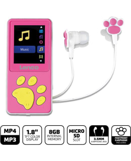 LENCO XEMIO-560PK MP3/MP4-SOITIN PINKKI Main Image