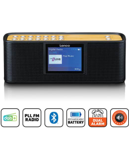 LENCO PDR-045BK DAB/FM 2,4" VÄRINÄYTÖLLÄ Main Image