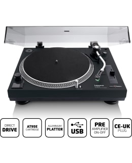 LENCO L-3828BK SUORA ASEMA LEVYSOITIN US Main Image