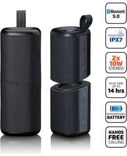 LENCO BTP-400BK 2-IN-1 2X10W TWS BLUETOO Main Image