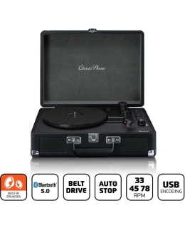 LENCO TT-115BK RETRO BT/USB LEVYSOITIN Main Image