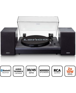 LENCO LS-301BK LEVYSOITIN BLUETOOTH® - L Main Image