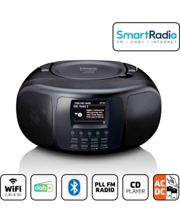 LENCO SCD-6000BK KANNETTAVA INTERNET-RAD Main Image