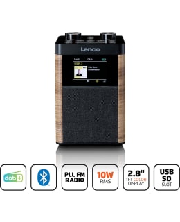 LENCO PDR-060WD - PORTABLE DAB+/FM RADIO Main Image