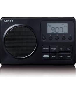 LENCO MPR-035BK KANNETTAVA FM-RADIO Main Image