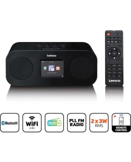 LENCO DIR-121BK STEREOINTERNETRADIO, JOS Main Image