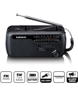 LENCO MCR-113BK HÄTÄRADIO Main Image