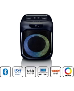 LENCO PA-101BK PIENIKOKOINEN IPX4 BLUETO Main Image