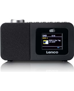 LENCO CR-625BK DAB+/FM-RADIOHÄLYTYSKELLO Main Image