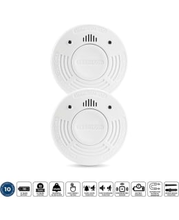 Alecto SD1010 2x palovaroitin 10 v paristolla Main Image