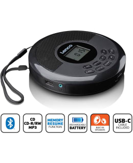 LENCO CD-340BK DISCMAN, JOSSA ON BLUETOO Main Image