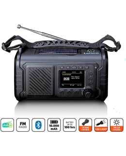 LENCO PDR-055BK 10000MAH HÄTÄRADIO Main Image