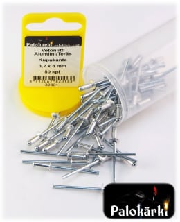 PK KUPUK 3,2X8MM AL/ST 50KPL VETONIITTI Main Image