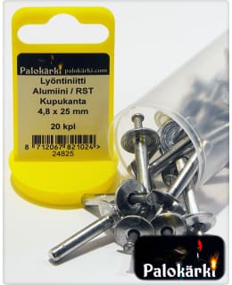 P.KÄRKI Alu/RST 4,8x25 20kpl Lyöntiniit Main Image