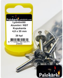 P.KÄRKI Alu/RST 4,8x35 20kpl Lyöntiniit Main Image