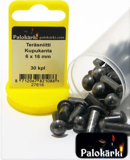 P.KÄRKI KUPUKANTA 6X16 30KPL TERÄSNIITTI Main Image