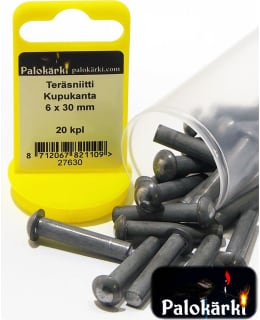 P.KÄRKI KUPUKANTA 6X30 20KPL TERÄSNIITTI Main Image