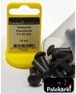 P.KÄRKI KUPUKANTA 8X20 15KPL TERÄSNIITTI Main Image