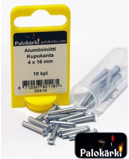 P.KÄRKI KUPUKANTA 4X16 10KPL ALUM.NIITTI Main Image